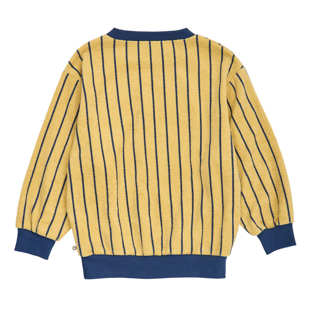 müsli TERRY STRIPE sweattrøje Langærmet bluse Hemp/ Navy 690000309