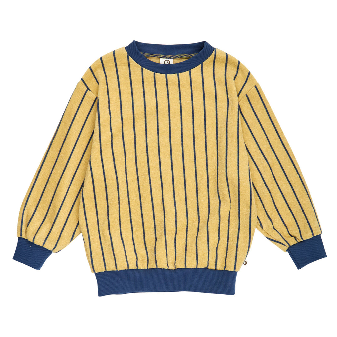 müsli TERRY STRIPE sweattrøje Langærmet bluse Hemp/ Navy 690000309
