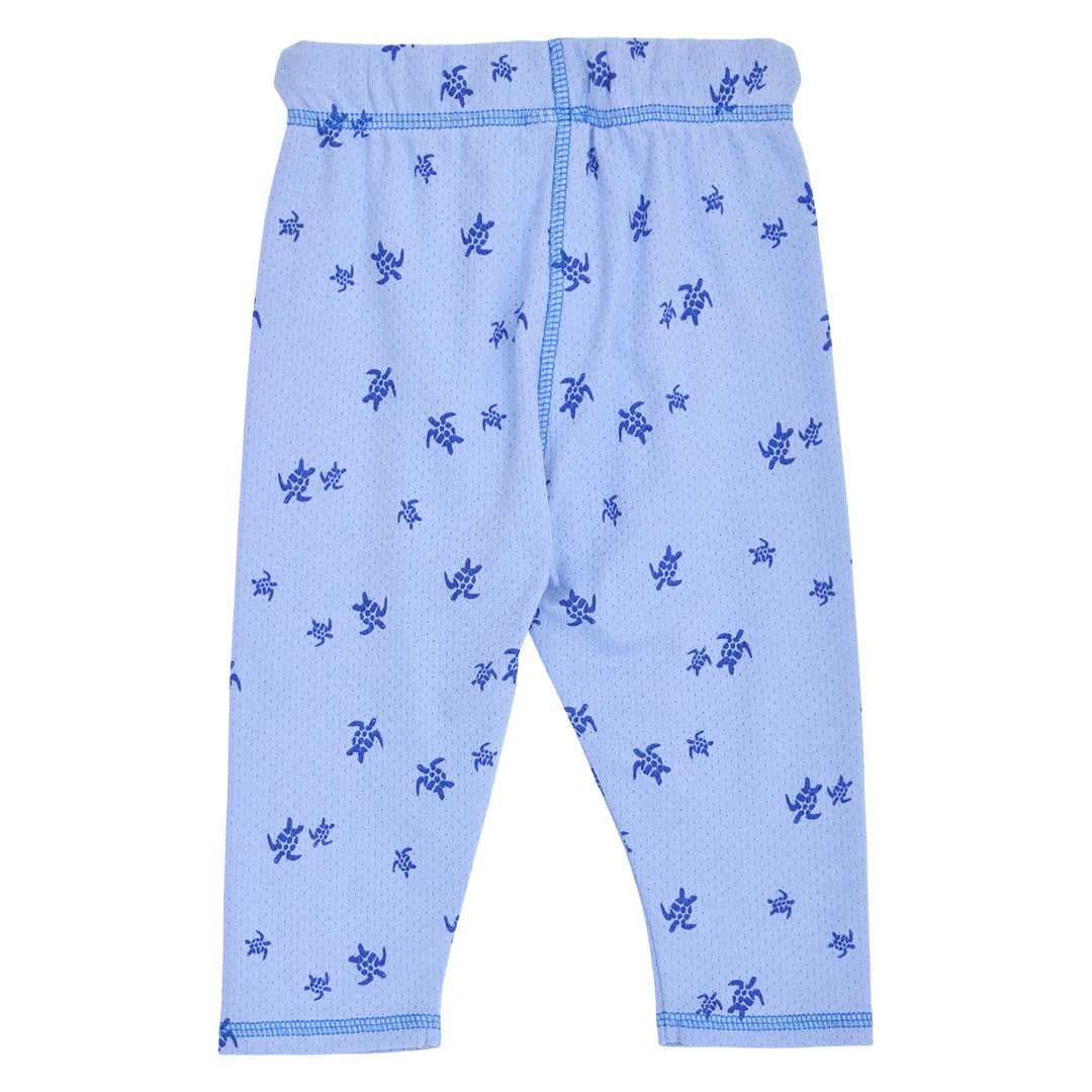 müsli TURTLE bukser med skildpadder Bukser Azure blue/ Shell blue 690000301