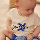 müsli TURTLE printet T-shirt med skildpadder T-shirt Tofu 011480102