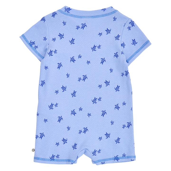 müsli TURTLE sommerdragt med skildpadder Bodystockings Azure blue/ Shell blue 690000301