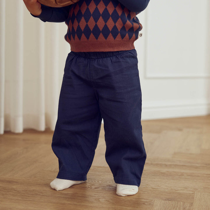 müsli TWILL bukser Bukser Night blue 019402301