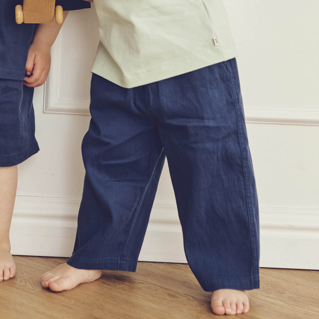 müsli TWILL bukser Bukser Navy 019403101