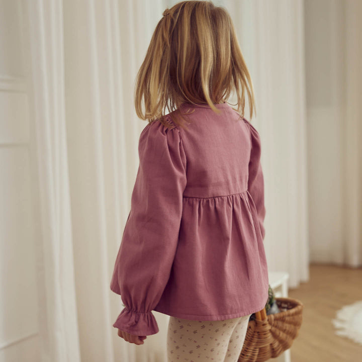 müsli TWILL flæse skjorte Langærmet bluse Nostalgia Rose 017151200