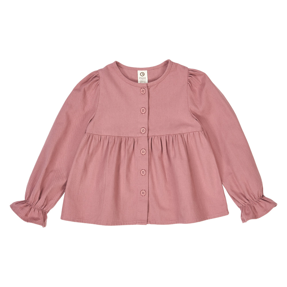 müsli TWILL flæse skjorte Langærmet bluse Nostalgia Rose 017151200