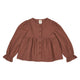 müsli TWILL flæse skjorte Langærmet bluse Root 019122804