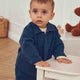 müsli TWILL jakke Langærmet bluse Navy 019403101