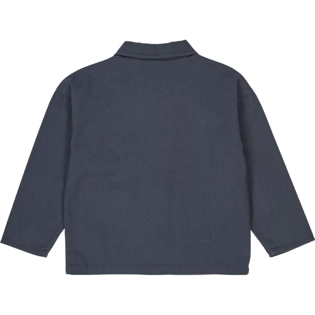 müsli TWILL jakke Langærmet bluse Night blue 019402301