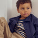 müsli TWILL jakke Langærmet bluse Night blue 019402301