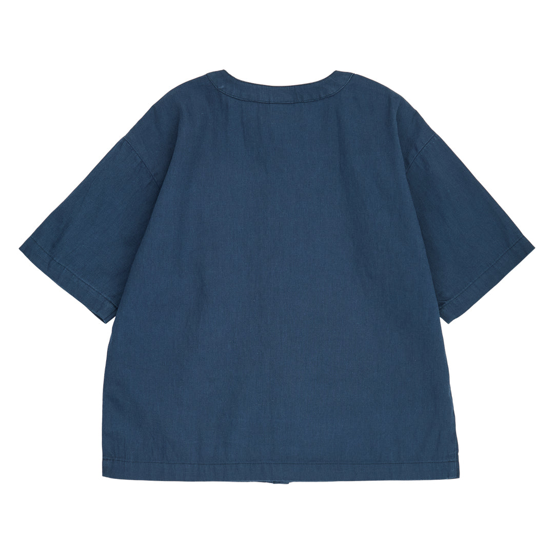 müsli TWILL kortærmet skjorte T-shirt Navy 019403101