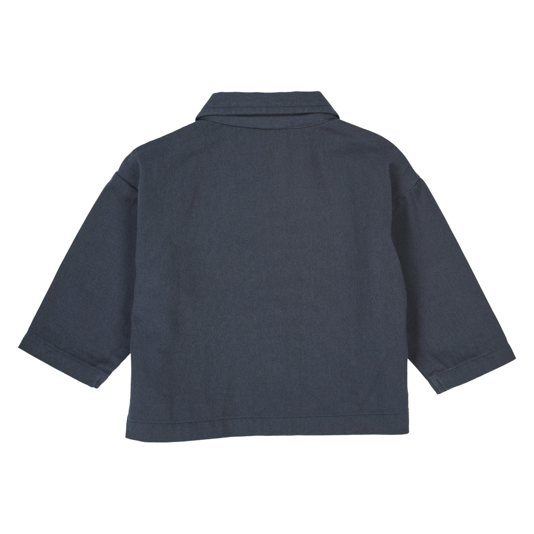 müsli TWILL skjorte Langærmet bluse Night blue 019402301