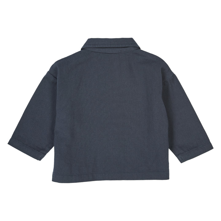 müsli TWILL skjorte Langærmet bluse Night blue 019402301