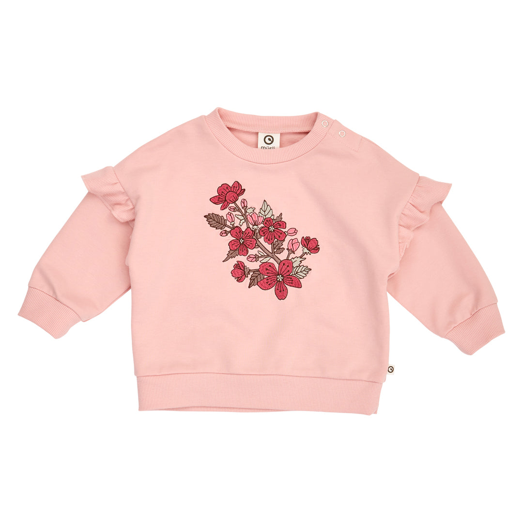 müsli VELORA bluse & bukse sæt Bukser Blush/ Baroque rose/ Mauve 690000331