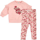 müsli VELORA bluse & bukse sæt Bukser Blush/ Baroque rose/ Mauve 690000331