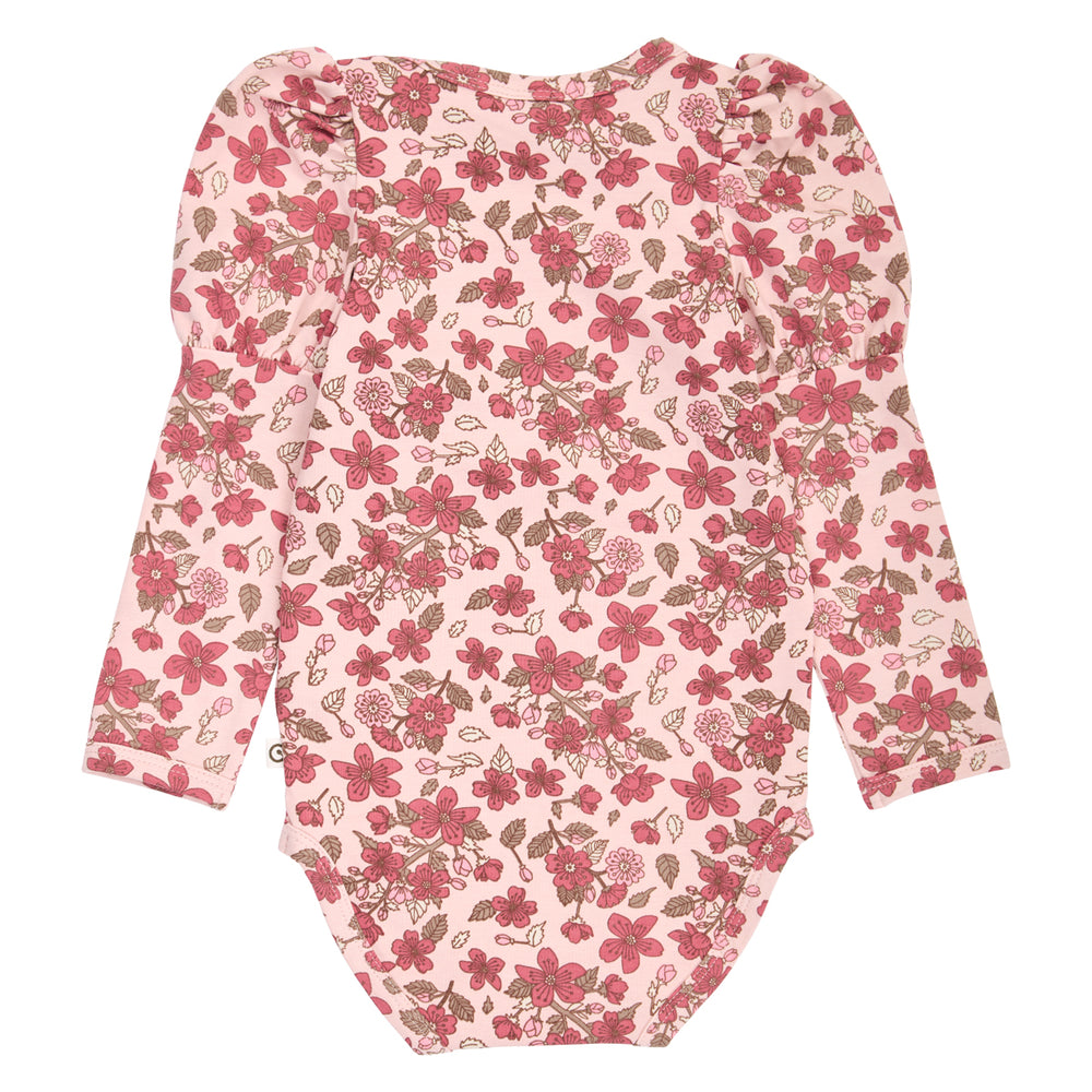 müsli VELORA body med pufærme Bodystockings Blush/ Baroque rose/ Mauve 690000331