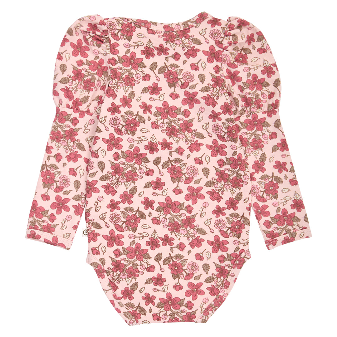 müsli VELORA body med pufærme Bodystockings Blush/ Baroque rose/ Mauve 690000331