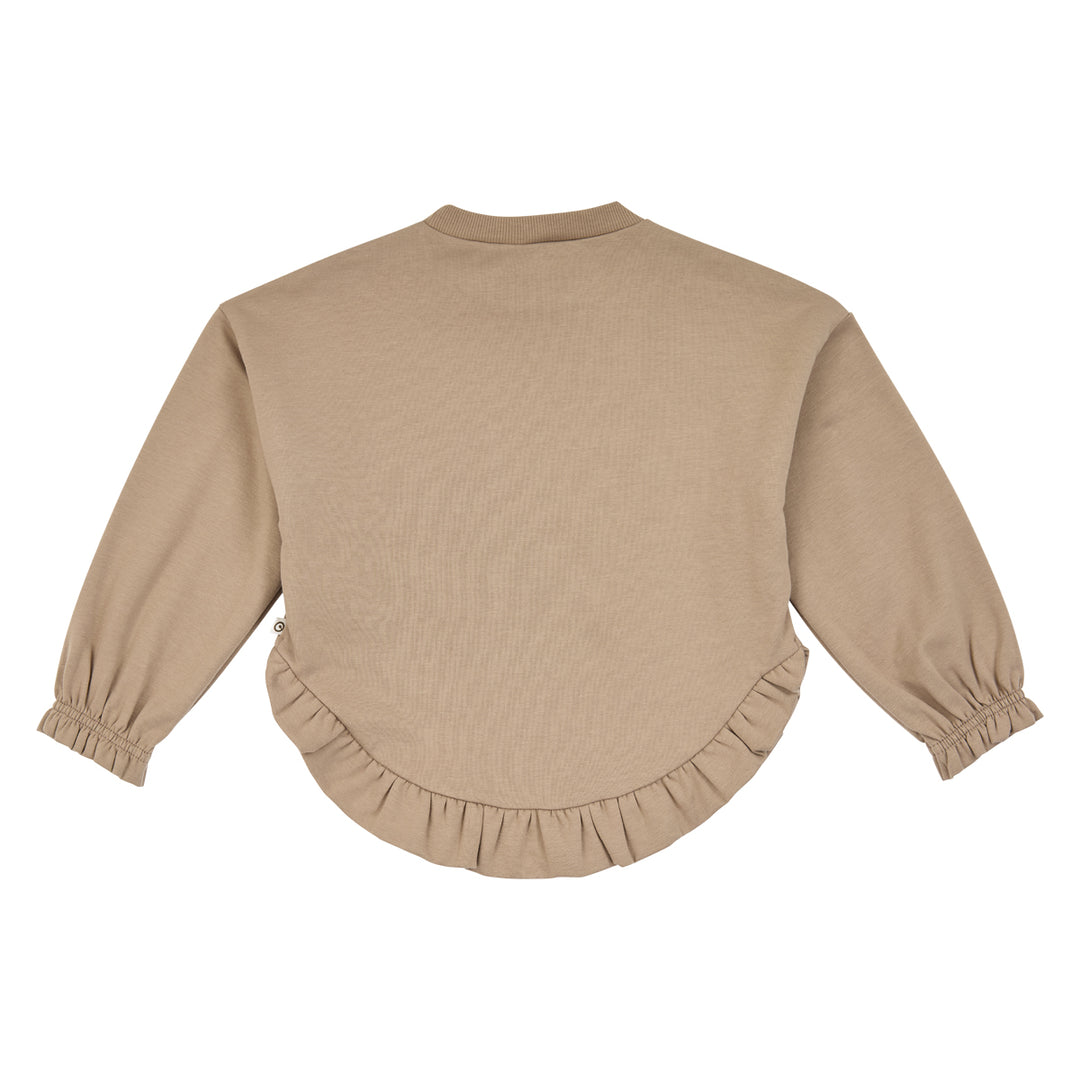 müsli VELORA flæse sweattrøje Langærmet bluse Walnut 017080802