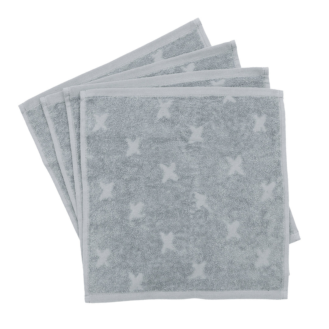 müsli Vaskeklude 4-pak Badekåber Jasmin blue 015430501