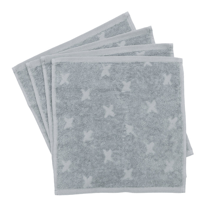 müsli Vaskeklude 4-pak Badekåber Jasmin blue 015430501
