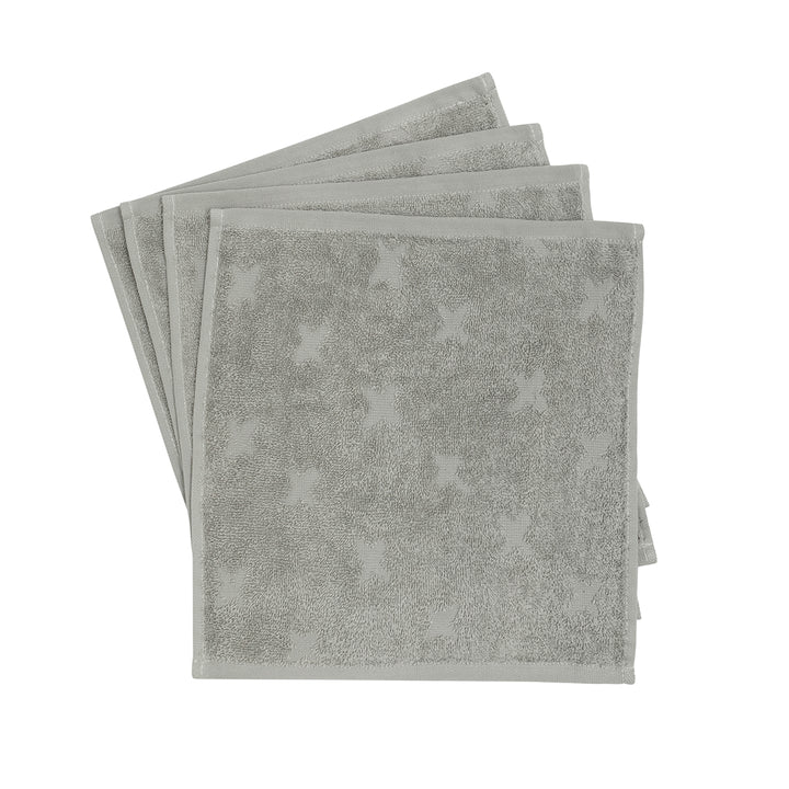 müsli Vaskeklude 4-pak Badekåber Mineral green 016590401