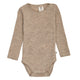 müsli WOOLLY RIB body i merinould Bodystockings Balsam melange 821000011