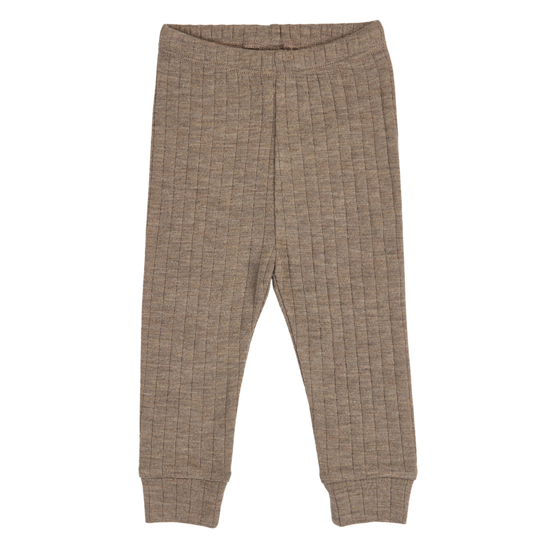müsli WOOLLY RIB bukser Bukser Walnut melange 821000012