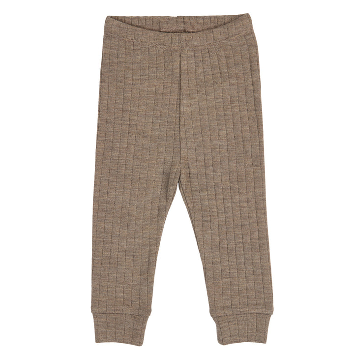 müsli WOOLLY RIB bukser Bukser Walnut melange 821000012