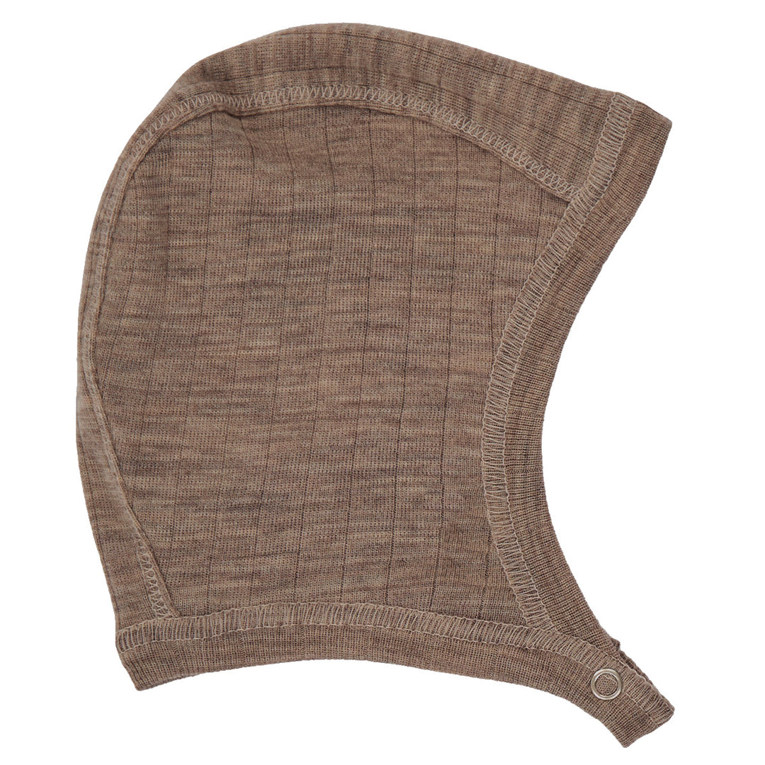 müsli WOOLLY RIB hat i merinould Huer Walnut melange 821000012