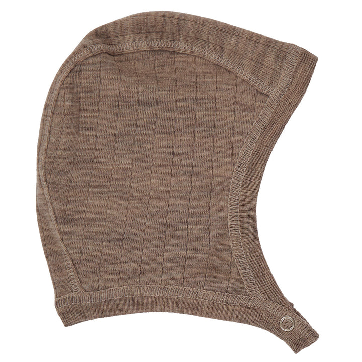 müsli WOOLLY RIB hat i merinould Huer Walnut melange 821000012