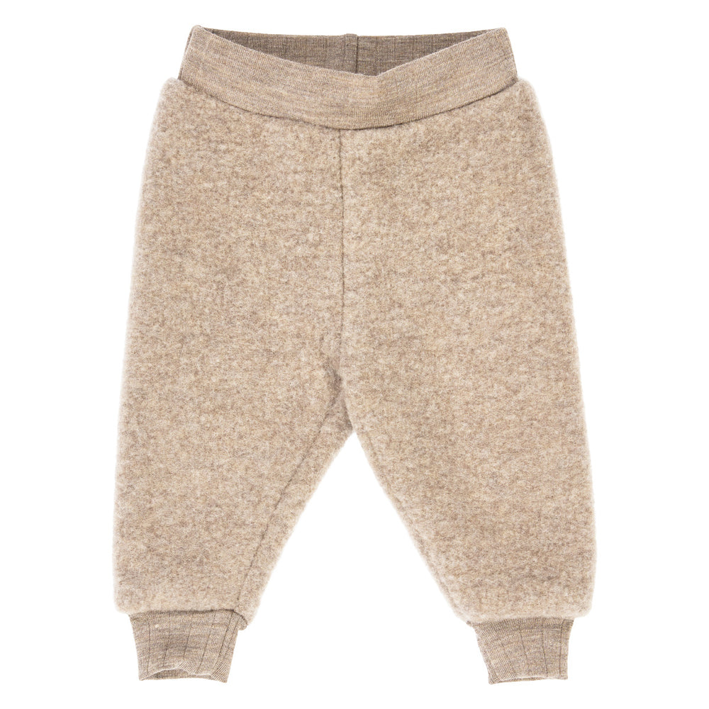 müsli WOOLLY bukser i merinould fleece Bukser Balsam melange 821000011