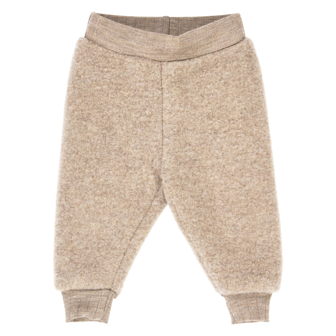 müsli WOOLLY bukser i merinould fleece Bukser Balsam melange 821000011