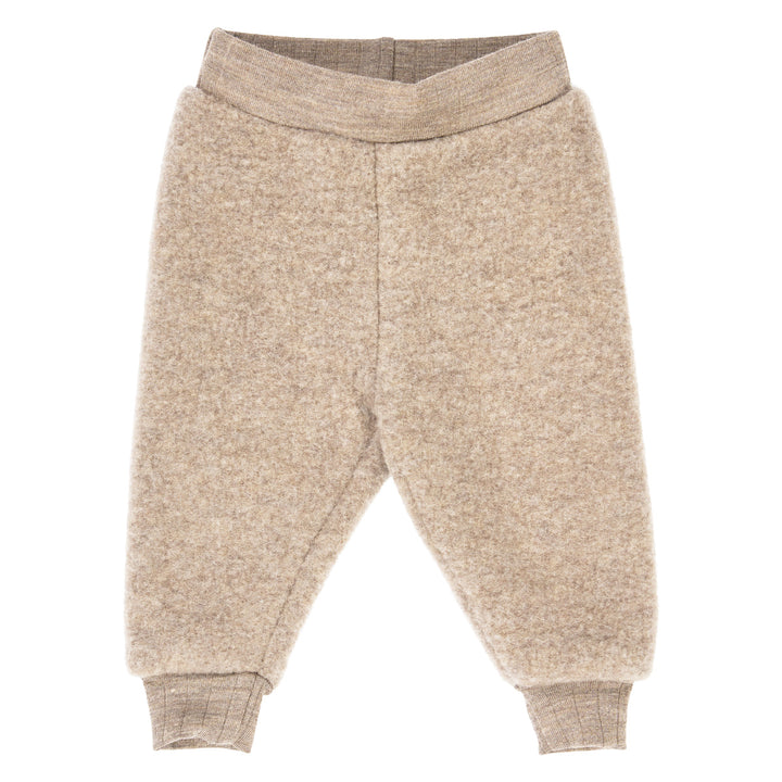 müsli WOOLLY bukser i merinould fleece Bukser Balsam melange 821000011