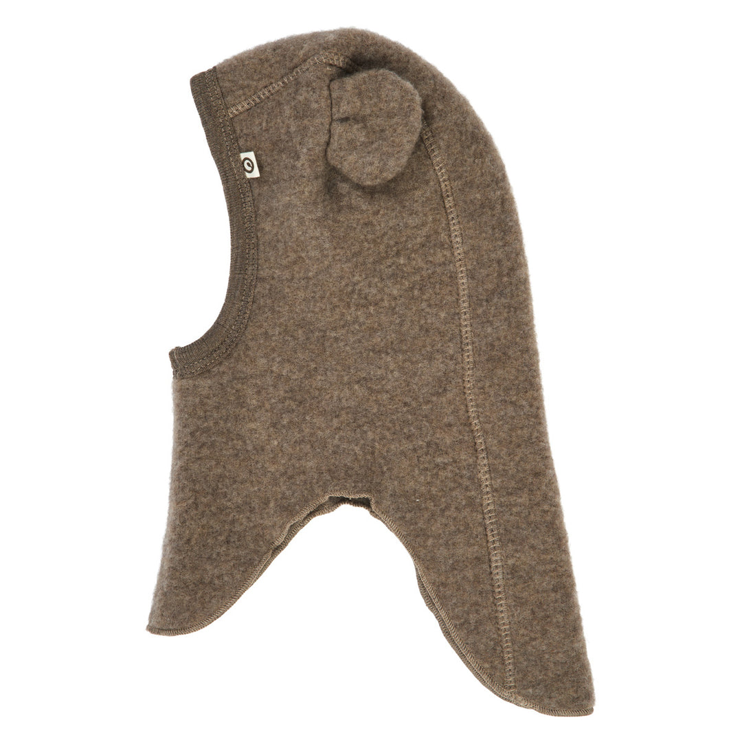 müsli WOOLLY elefanthue i merinould fleece Huer Walnut melange 821000012