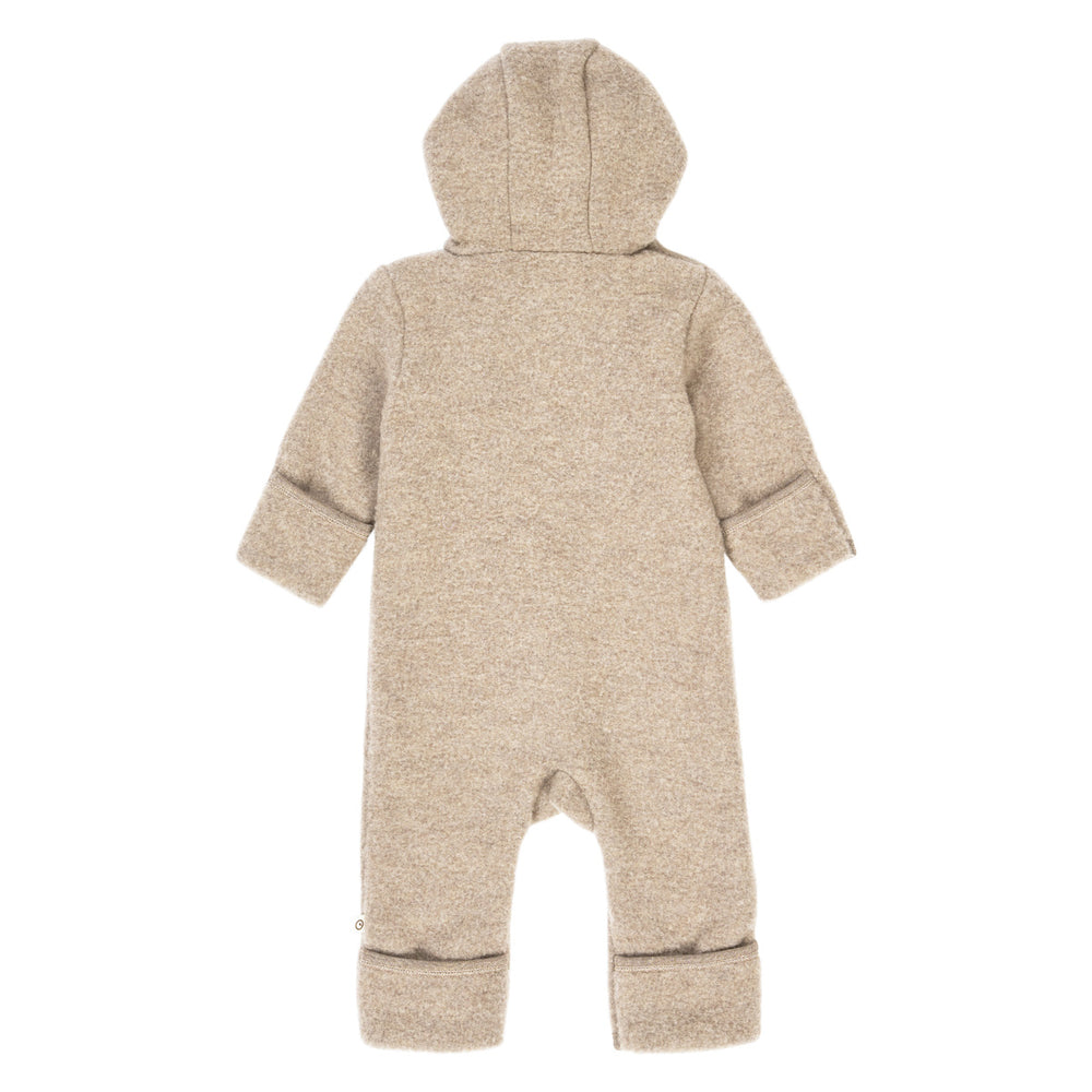müsli WOOLLY køredragt i merinould fleece Bodystockings Balsam melange 821000011