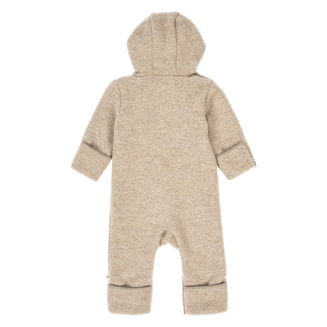 müsli WOOLLY køredragt i merinould fleece Bodystockings Balsam melange 821000011