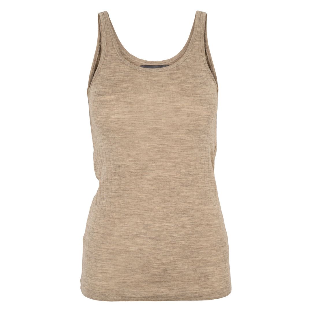 Conservandum WOOL RIB top T-shirt Balsam melange 821000011