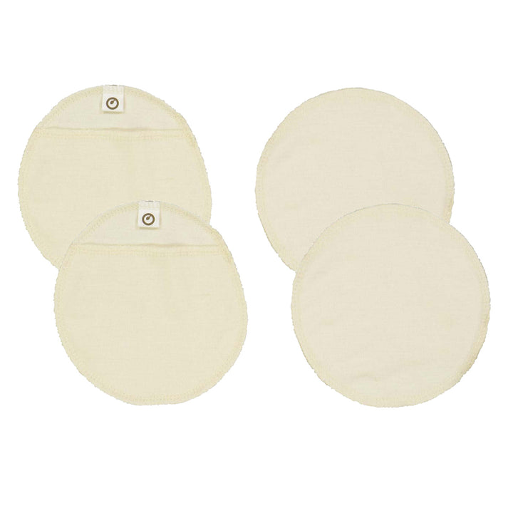 müsli WOOL/SILK ammeindlæg i merinould 2-pak Accessories Raw color 521237400