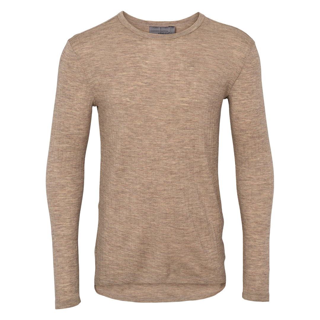 Conservandum WOOL bluse Langærmet bluse Balsam melange 821000011