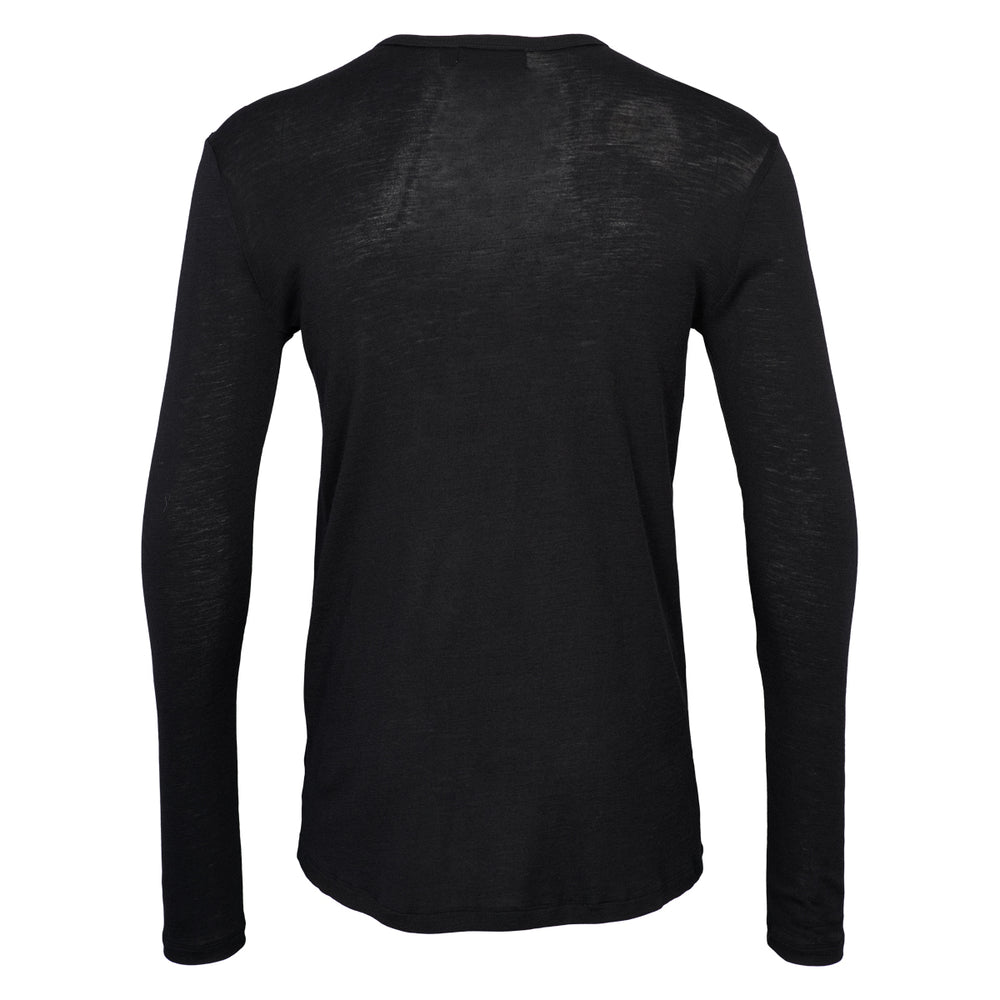 Conservandum WOOL bluse Langærmet bluse Black 019400706