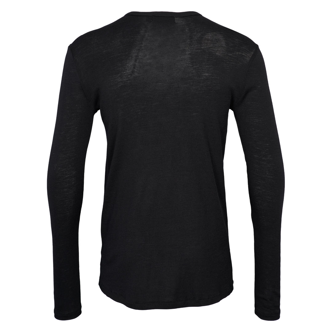 Conservandum WOOL bluse Langærmet bluse Black 019400706