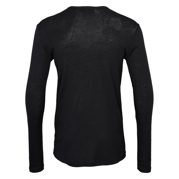 Conservandum WOOL bluse Langærmet bluse Black 019400706