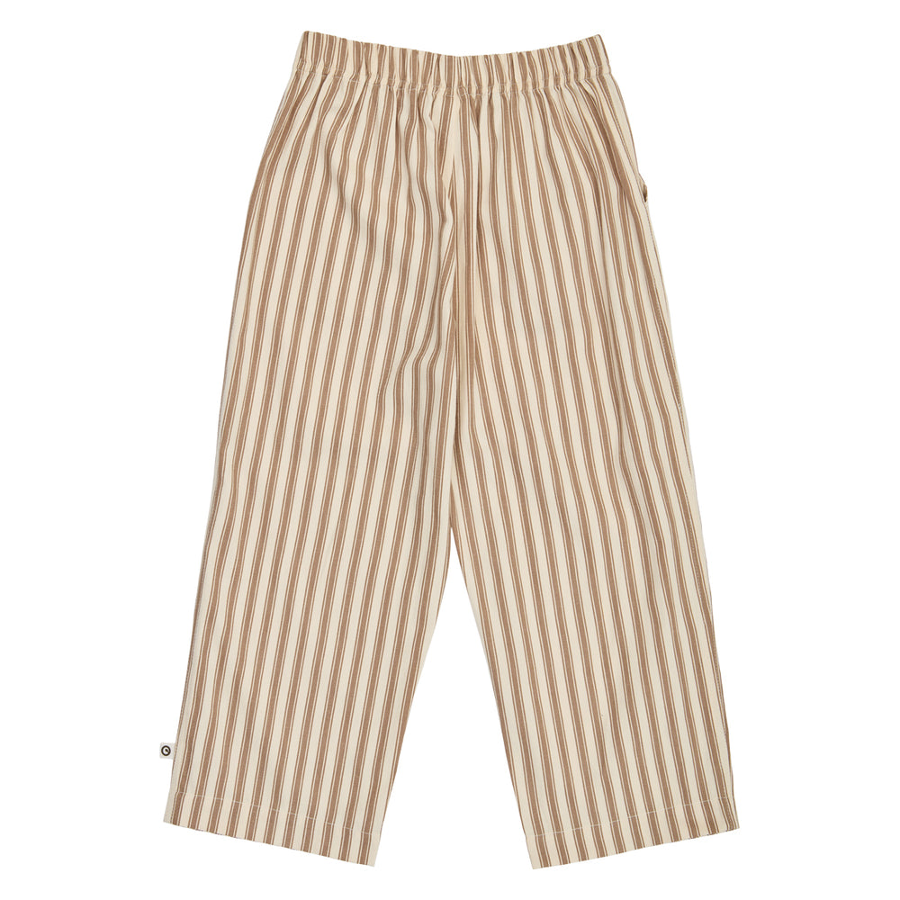 müsli WOVEN stribet bukser Bukser Oak/ Walnut 690000338
