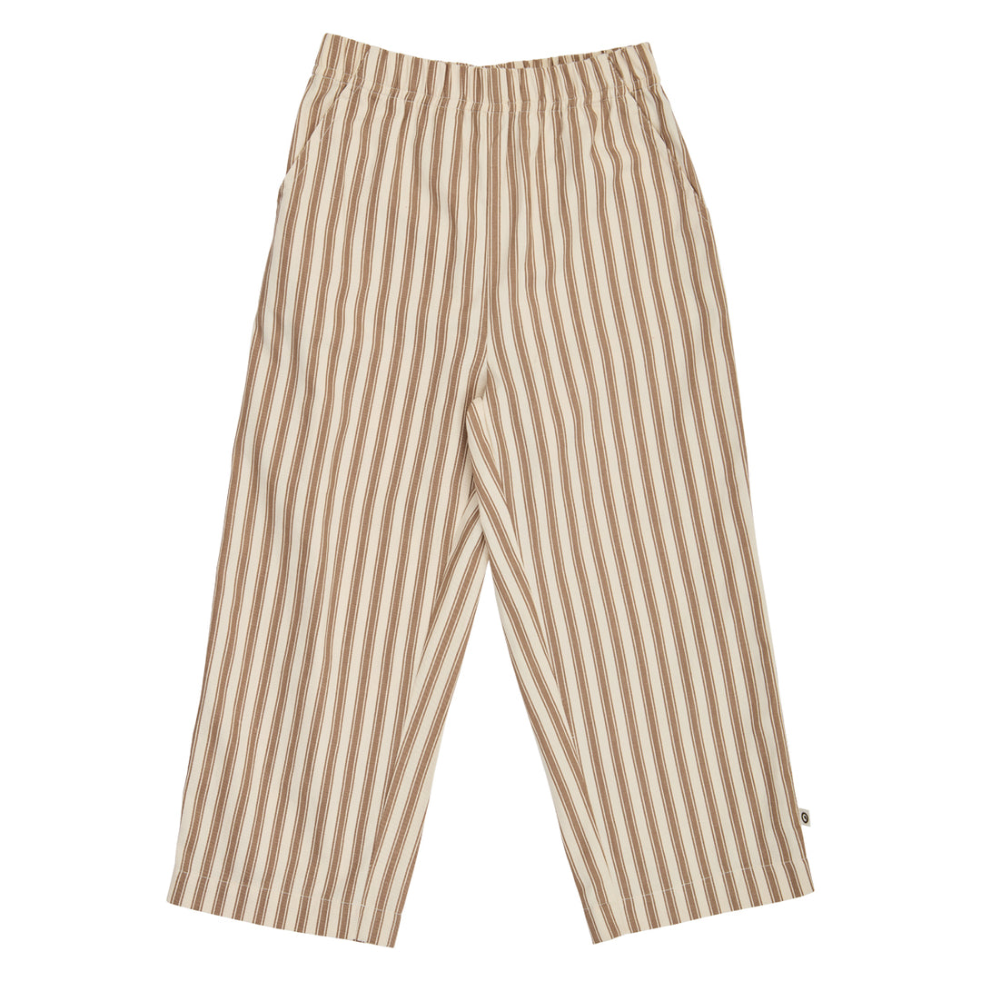 müsli WOVEN stribet bukser Bukser Oak/ Walnut 690000338