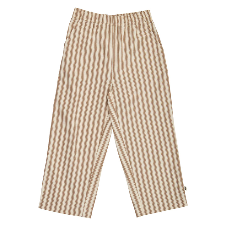 müsli WOVEN stribet bukser Bukser Oak/ Walnut 690000338