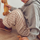 müsli WOVEN stribet bukser Bukser Oak/ Walnut 690000338