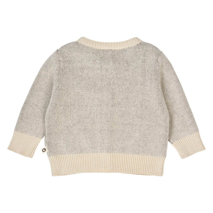 müsli ZINNA blomster strik cardigan Langærmet bluse Oak 013040001